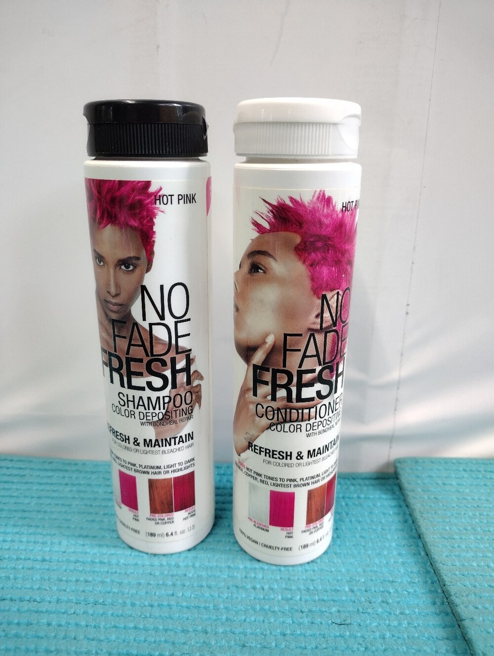 Hot Pink Color-Depositing Shampoo & Conditioner Set